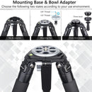 ARTCISE AS88C Carbon Fiber Tripod with 75mm Bowl (Black)