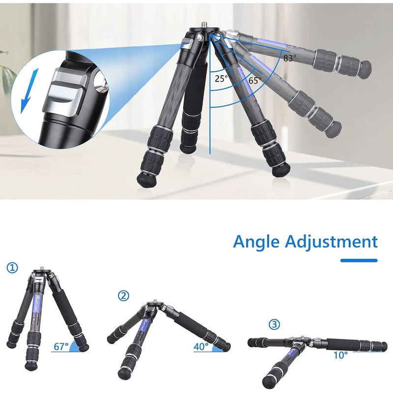 ARTCISE CS25C Mini Carbon Fiber Tripod