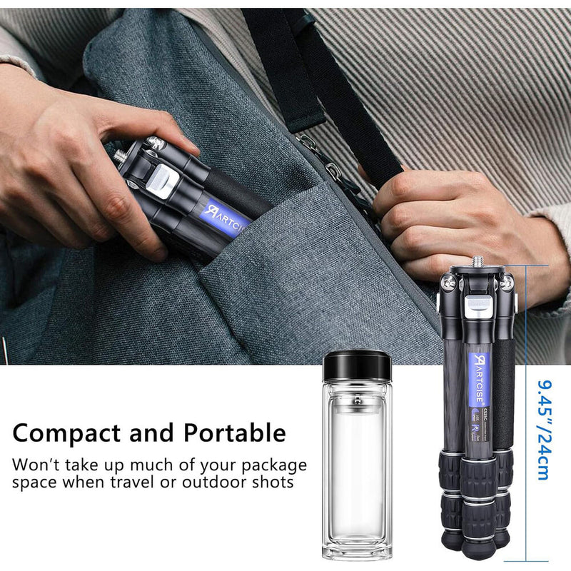 ARTCISE CS25C Mini Carbon Fiber Tripod