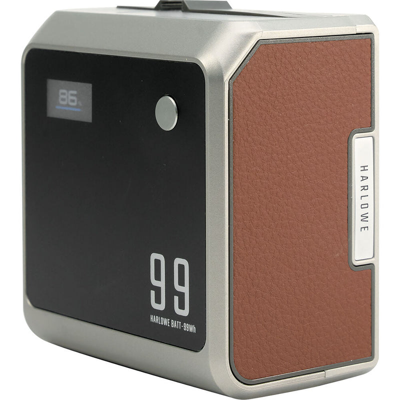 Harlowe Mini Max Bi-Color LED Monolight Standard Kit (Brown Faux Leather)