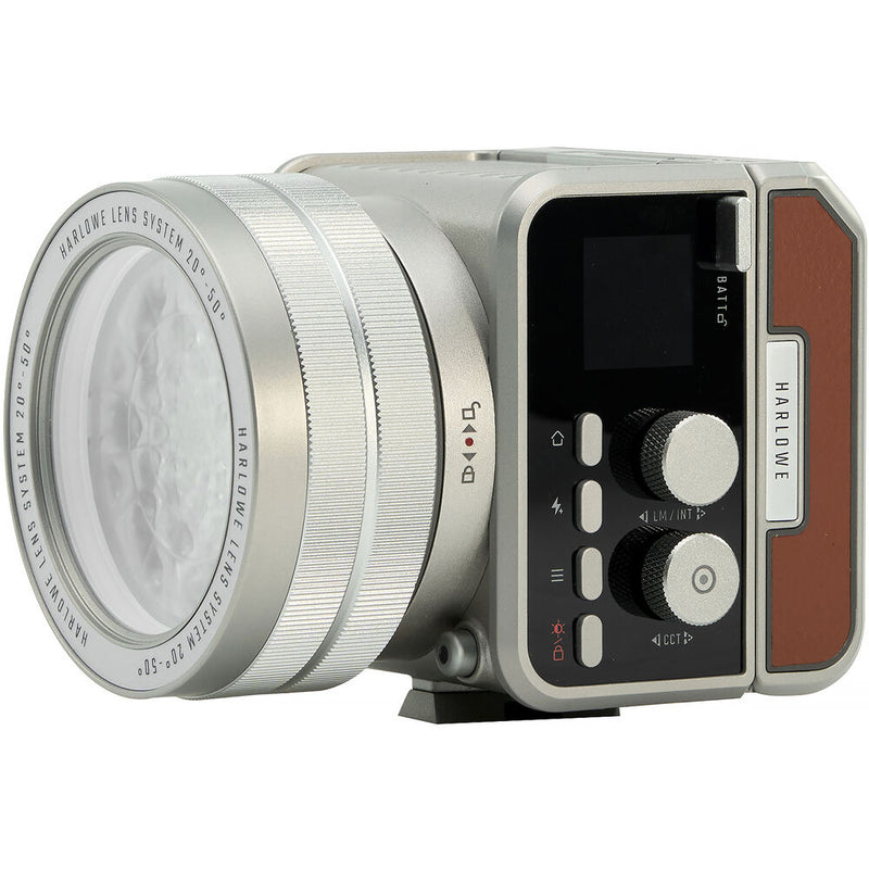 Harlowe Mini Max Bi-Color LED Monolight Creator Kit (Brown Faux Leather)