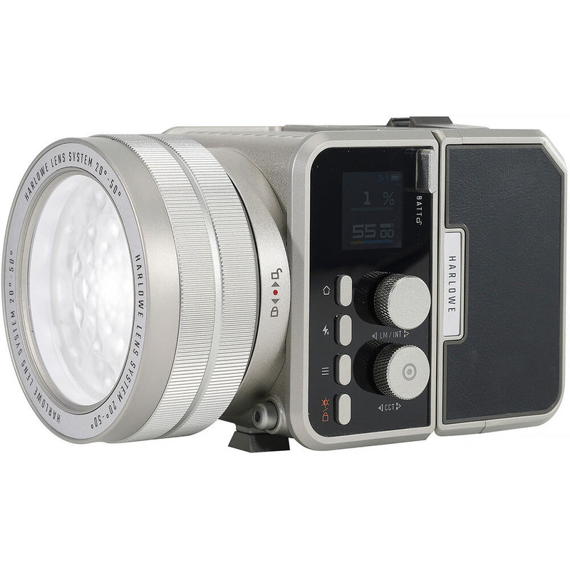 Harlowe Mini Max Bi-Color LED Monolight Standard Kit (Midnight Black Faux Leather)