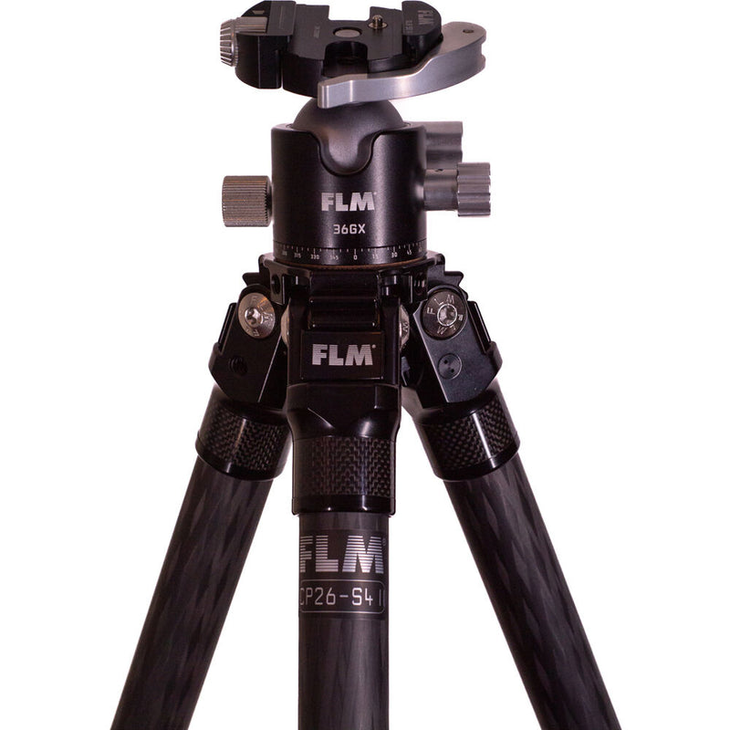 FLM CP22-S4 II Carbon Fiber Tripod with Full Kit