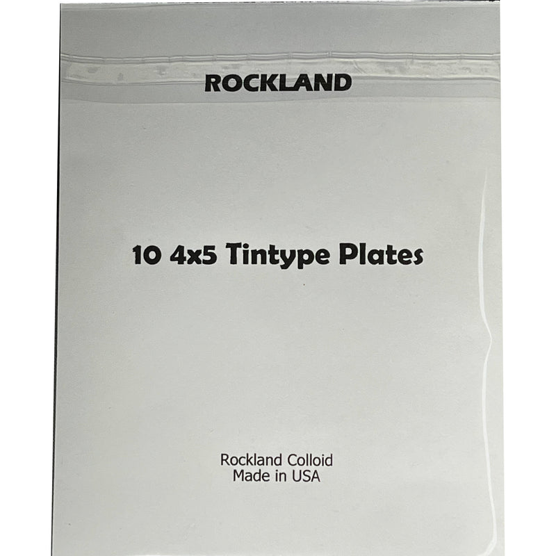 Rockland 4 x 5" Tintype Plates (10-Pack)