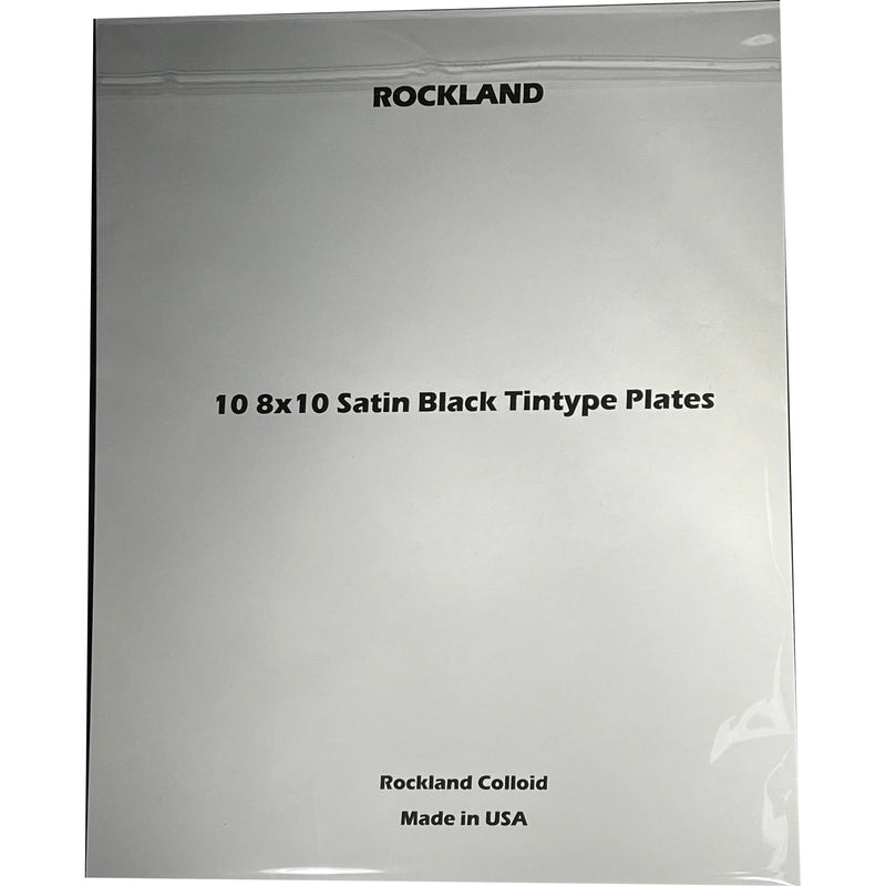 Rockland 8 x 10" Tintype Plates (10-Pack)