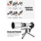 Sunwayfoto T1A21 Aluminum Tabletop Tripod with XB-52 Low-Profile Ball Head