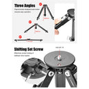 Sunwayfoto T1A21 Aluminum Tabletop Tripod with XB-52 Low-Profile Ball Head