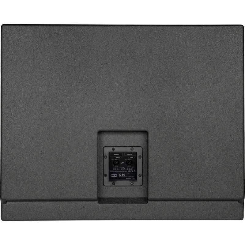 RCF S 19 WP 1500W 19" Passive High-Power Bass-Reflex Subwoofer (Weatherproof)