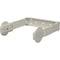 RCF Vertical Mounting Bracket for Compact M 10 Speaker (White, Pair)