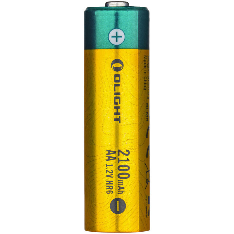 Olight AA NiMH Rechargeable Batteries (8-Pack, 2100mAh)