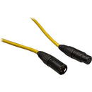Canare Star Quad L-4E6S Microphone Cable (Yellow, 1.5')