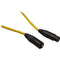 Canare Star Quad L-4E6S Microphone Cable (Yellow, 1.5')