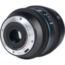 Sirui 20mm T1.8 1.33x S35 AF Anamorphic Lens (Nikon Z, Blue Flares)