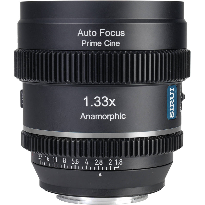 Sirui 20mm T1.8 1.33x S35 AF Anamorphic Lens (FUJIFILM X, Neutral Flares)