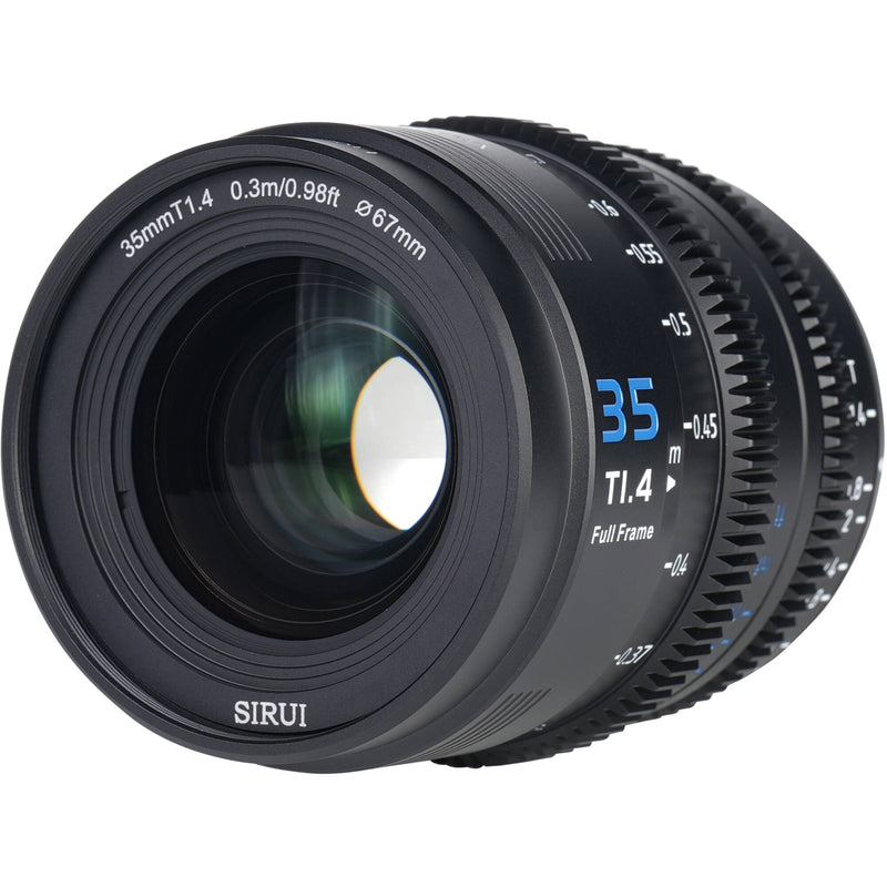 Sirui VP-1 Vision Prime 35mm T1.4 Full-Frame Cine Lens (Multi-Mount, Black)
