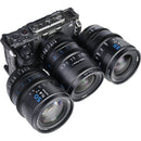 Sirui VP-1 Vision Prime T1.4 Full-Frame Cine 3-Lens Kit (Multi-Mount, Black)
