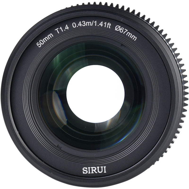 Sirui VP-1 Vision Prime 50mm T1.4 Full-Frame Cine Lens (Multi-Mount, Black)