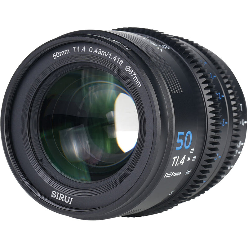 Sirui VP-1 Vision Prime 50mm T1.4 Full-Frame Cine Lens (Multi-Mount, Black)