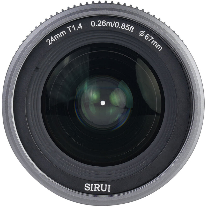 Sirui VP-1 Vision Prime 24mm T1.4 Full-Frame Cine Lens (Multi-Mount, Metal Gray)