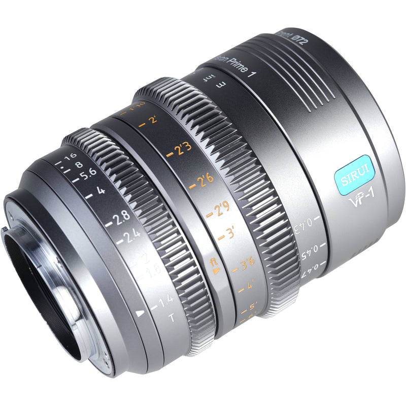 Sirui VP-1 Vision Prime 24mm T1.4 Full-Frame Cine Lens (Multi-Mount, Metal Gray)