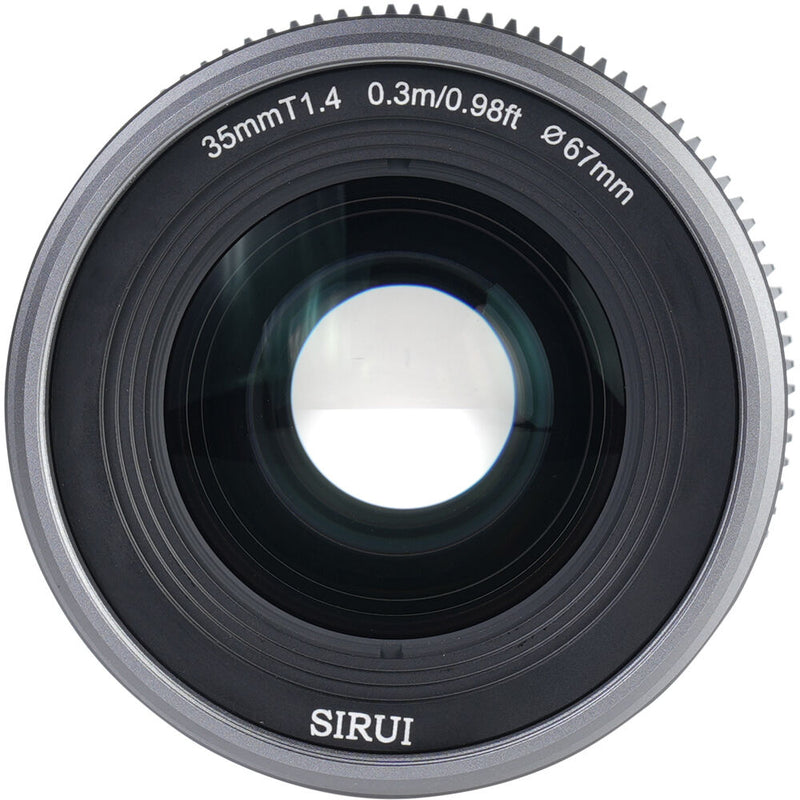 Sirui VP-1 Vision Prime 35mm T1.4 Full-Frame Cine Lens (Multi-Mount, Metal Gray)