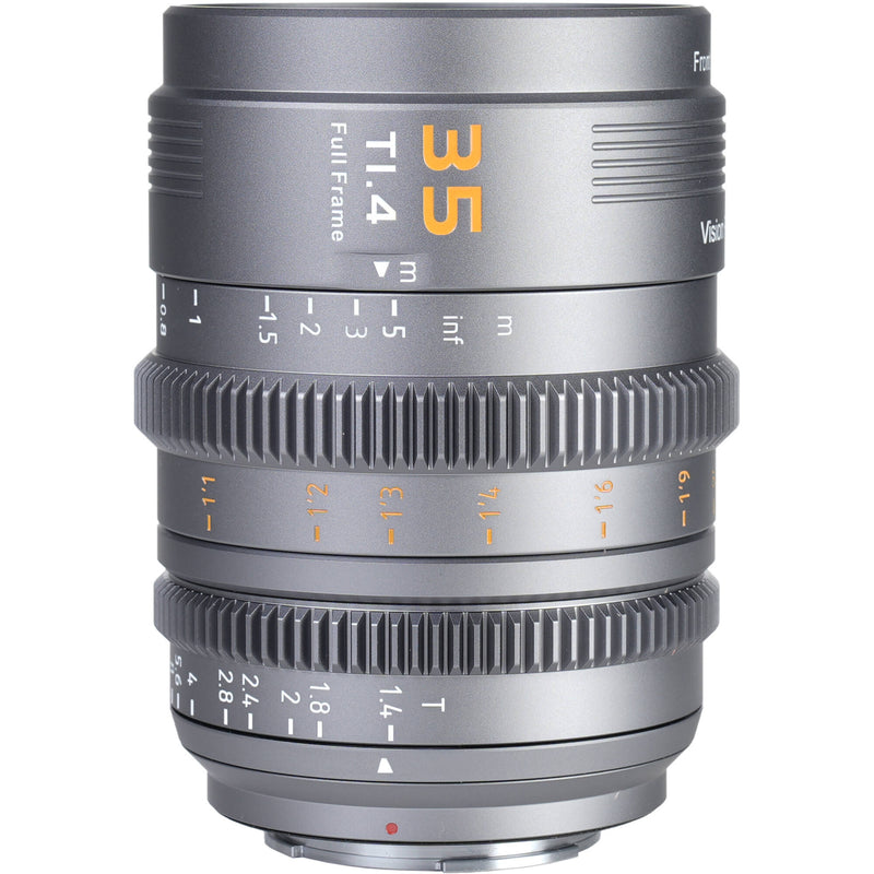 Sirui VP-1 Vision Prime 35mm T1.4 Full-Frame Cine Lens (Multi-Mount, Metal Gray)