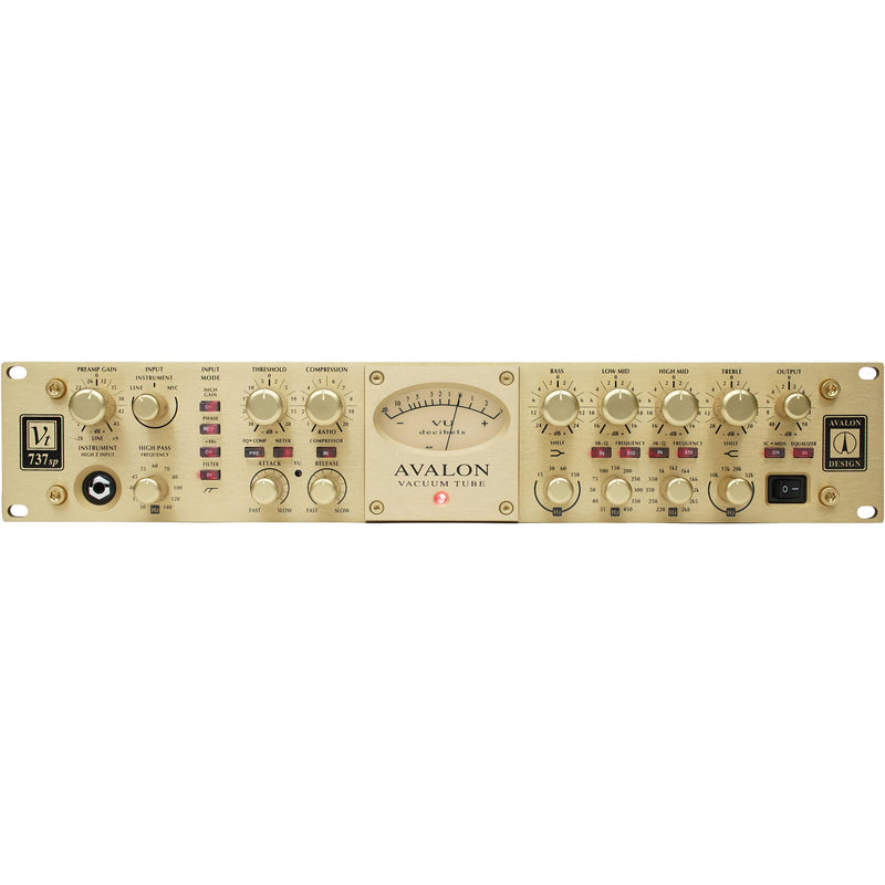 Avalon Design VT-737sp Tube Channel Strip (Gold Edition)