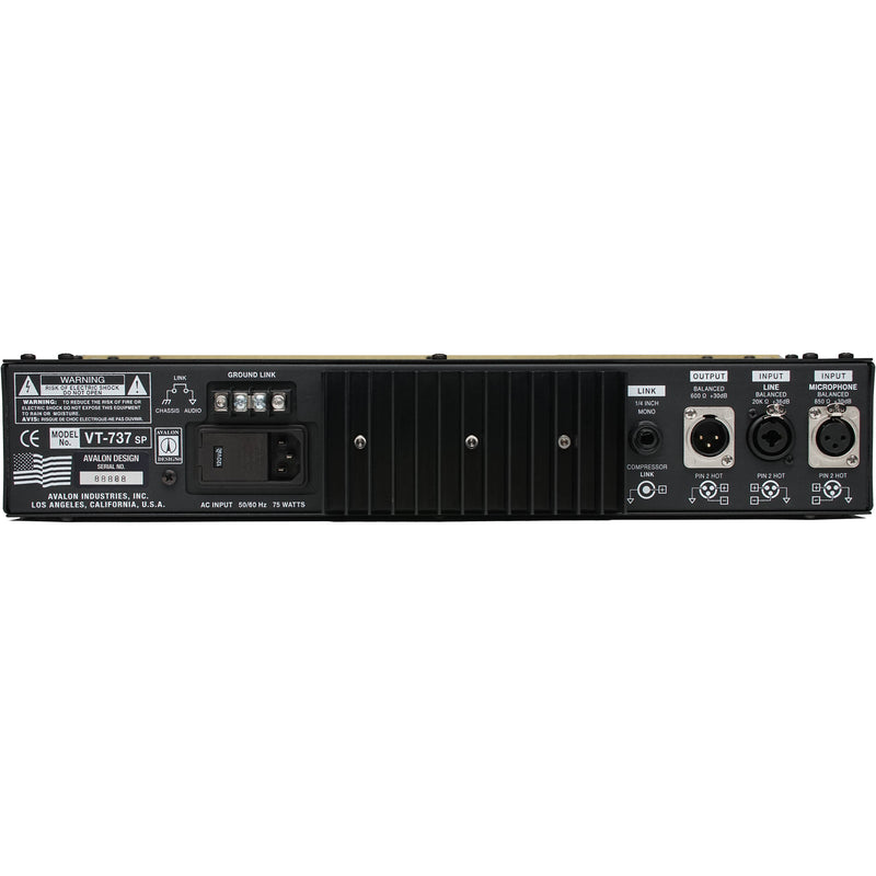 Avalon Design VT-737sp Tube Channel Strip (Gold Edition)