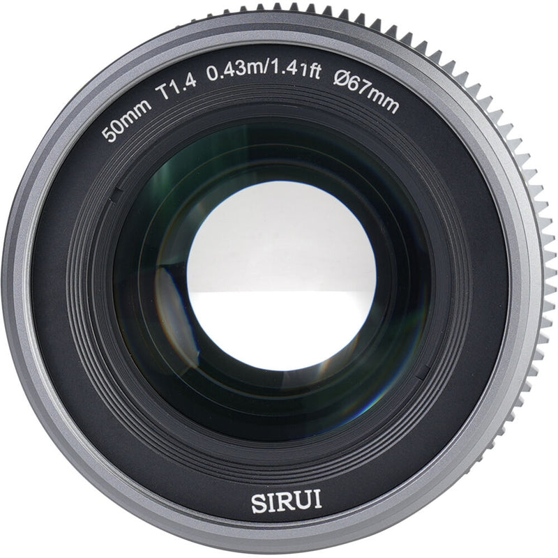 Sirui VP-1 Vision Prime 50mm T1.4 Full-Frame Cine Lens (Multi-Mount, Metal Gray)