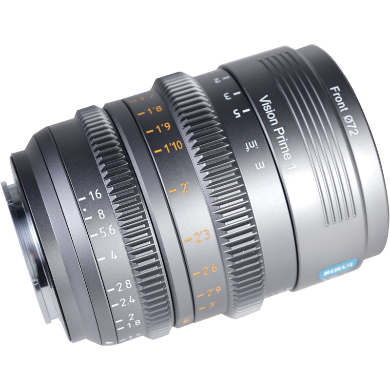 Sirui VP-1 Vision Prime 50mm T1.4 Full-Frame Cine Lens (Multi-Mount, Metal Gray)