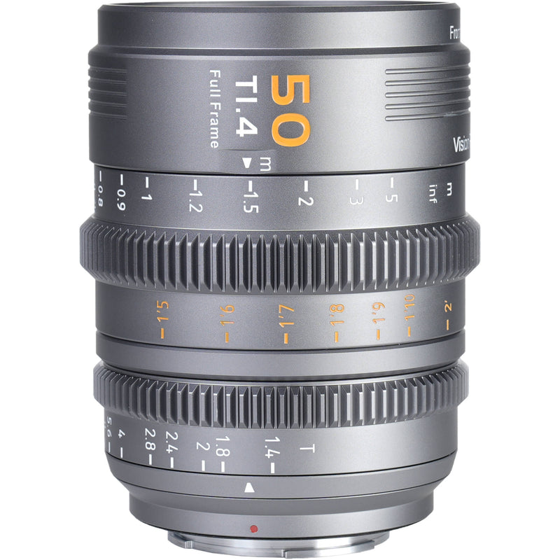 Sirui VP-1 Vision Prime 50mm T1.4 Full-Frame Cine Lens (Multi-Mount, Metal Gray)