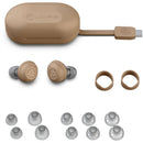 JLab Hear OTC Wireless Hearing Aid Earbuds (Beige)