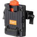 Dynacore Tiny Series V-Mount Battery Plate with 15mm Rod Mount