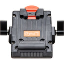 Dynacore Tiny Series V-Mount Battery Plate with 15mm Rod Mount