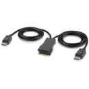Belkin 2-Port Dual-Head DP Modular Secure KVM Switch PP4.0 with Remote