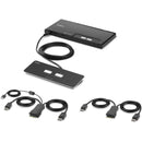 Belkin 2-Port Dual-Head DP Modular Secure KVM Switch PP4.0 with Remote