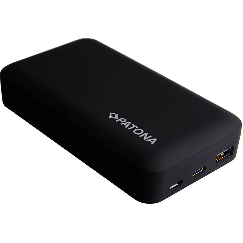 PATONA Dual Charger with Power Bank for Canon LP-E6