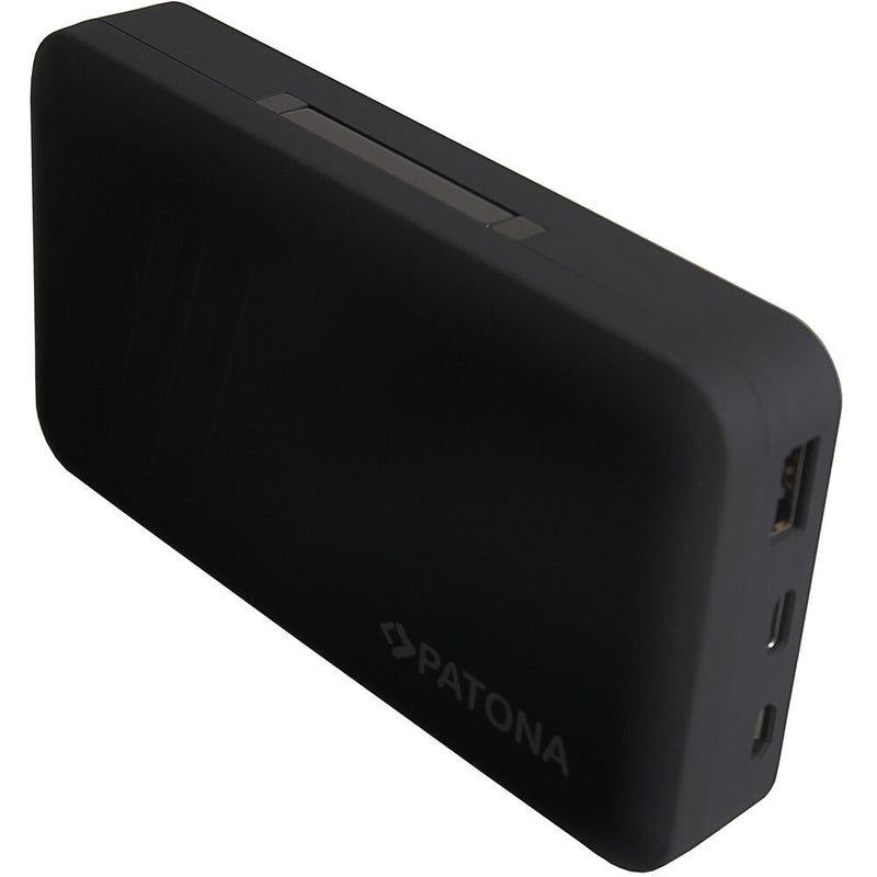 PATONA Dual Charger with Power Bank for Canon LP-E6