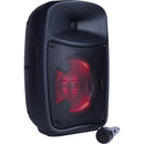 ION Audio Pro Glow Express Powered Portable Speaker System with Lights and Wired Mic