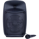 ION Audio Pro Glow Express Powered Portable Speaker System with Lights and Wired Mic