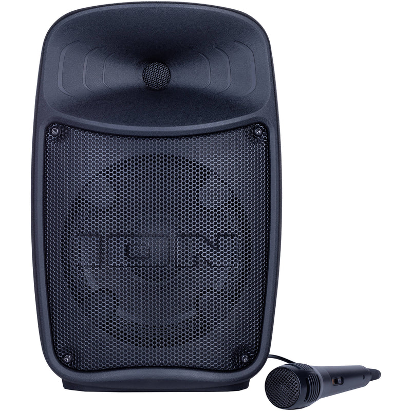 ION Audio Pro Glow Express Powered Portable Speaker System with Lights and Wired Mic