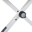 QuikLok BX-8 Height Adjustable Small Piano Bench (White)