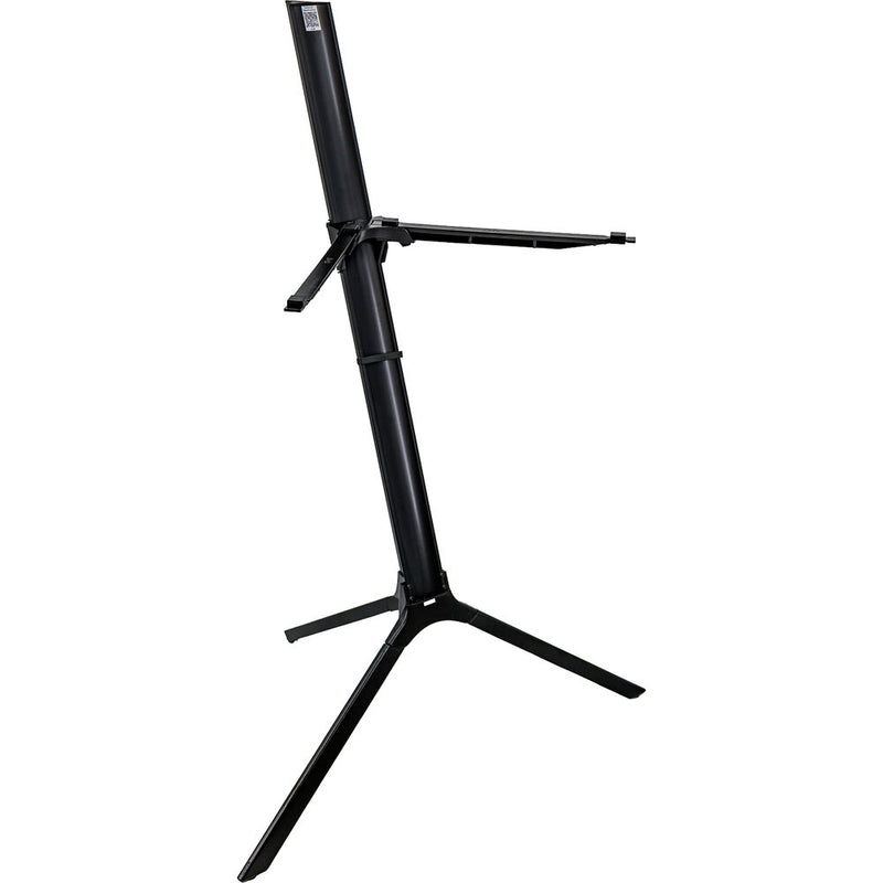 QuikLok Slim Keyboard Stand for 61-Key Keyboards (1 Tier, Black)