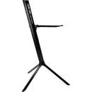 QuikLok Slim Keyboard Stand for 61-Key Keyboards (1 Tier, Black)