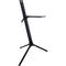 QuikLok Slim Keyboard Stand for 61-Key Keyboards (1 Tier, Black)