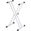 QuikLok T-20 Keyboard Stand (White)