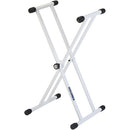 QuikLok T-20 Keyboard Stand (White)