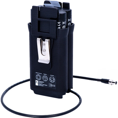 AUDIOROOT Dual-Battery Holster with 4-Pin Hirose Output Connector (Combined Output)