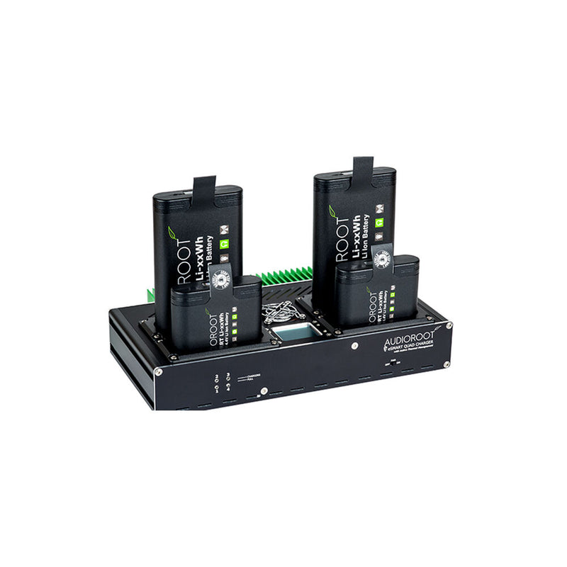 AUDIOROOT eSMART 4-Bay Smart Desktop Battery Charger