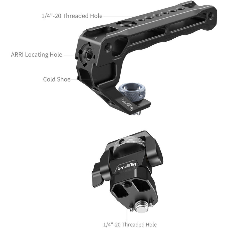 SmallRig Top Handle & Monitor Mount Accessory Kit (3/8"-16 ARRI Mount)